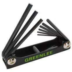 Greenlee 9-Piece Folding Hex-Key Set, Model 0254-11*