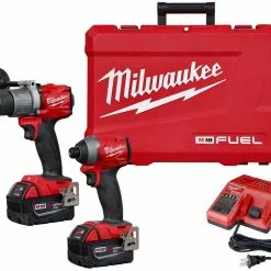 Milwaukee M18™ FUEL™ 2-Tool Hammer Drill/Impact Driver Combo Kit, Model 2997-22