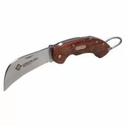 Greenlee Wood S/S Hawkbill Pocket Knife, Model 0652-28