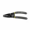 Klein Tools Klein-Kurve Long-Nose Wire Stripper, Wire Cutter, Crimping Tool, Model 1009