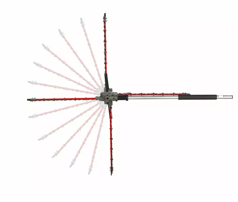 Milwaukee M18 FUEL™ QUIK-LOK™ Articulating Hedge Trimmer Attachment, Model 49-16-2719 - Image 5