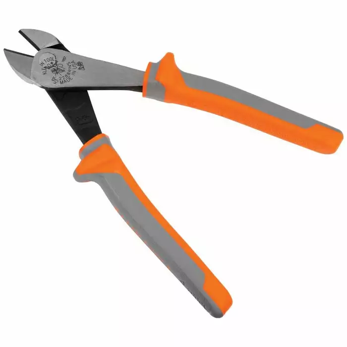 Klein Tools Insulated Diagonal Cutting Pliers, High Leverage, 8-Inch, Model 2288RINS* - Image 5