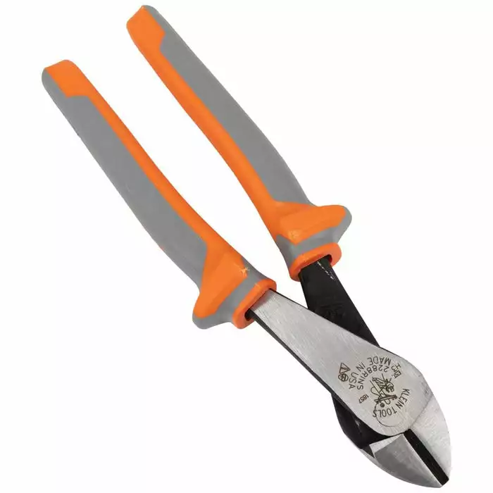 Klein Tools Insulated Diagonal Cutting Pliers, High Leverage, 8-Inch, Model 2288RINS* - Image 10