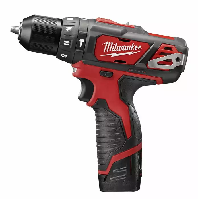 Milwaukee M12™ 3/8 In. Hammer Drill/Driver Kit, Model 2408-22* - Image 3