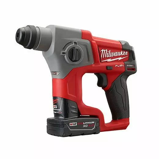 Milwaukee M12 FUEL™ 5/8 In. SDS Plus Rotary Hammer Kit, Model 2416-22XC* - Image 2