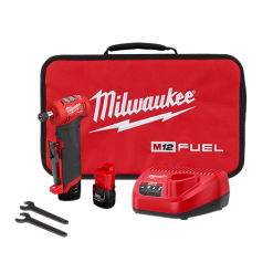 Milwaukee M12 FUELâ„¢ Right Angle Die Grinder Kit, Model 2485-22*