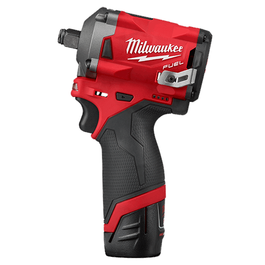 Milwaukee M12™ FUEL™ Stubby 1/2 In. Impact Wrench Kit, Model 2555-22* - Image 3