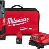 Milwaukee M12™ FUEL™ 1/2 In. Ratchet Kit, Model 2558-22*