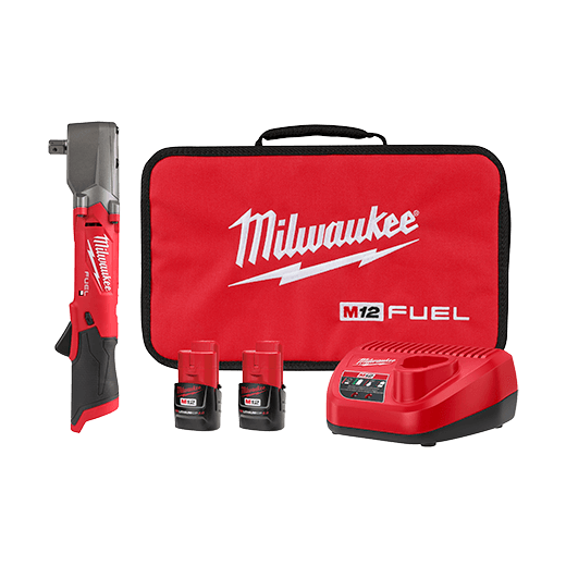 Milwaukee M12 FUEL™ 1/2" Right Angle Impact Wrench W/ Pin Detent Kit, Model 2565P-22*