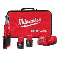 Milwaukee M12 FUEL™ 1/4" High Speed Ratchet Kit, Model 2566-22*