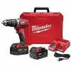 Milwaukee M18™ Compact 1/2 In. Hammer Drill Driver Kit W/ XC Batteries, Model 2607-22*