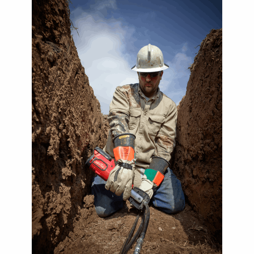 Milwaukee M18™ Force Logic™ 6T Utility Crimper Kit With D3 Grooves Snub Nose, Model 2678-22* - Image 4