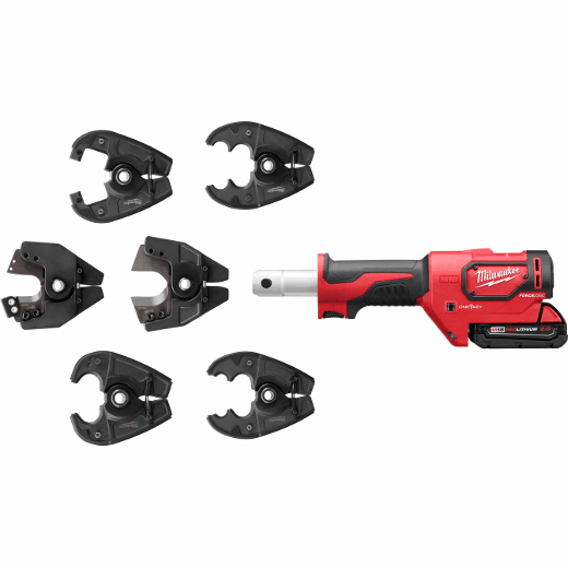 Milwaukee M18™ Force Logic™ 6T Utility Crimper Kit With D3 Grooves Snub Nose, Model 2678-22* - Image 2