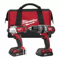 Milwaukee M18™ Cordless LithiumIon 2Tool Combo Kit, Model 2697-22CT*