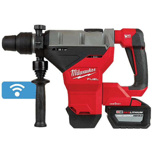 Milwaukee M18™ FUEL™ 13/4 In. SDS Max Rotary Hammer With One Key™ Two HD12.0 Battery Kit, Model 2718-22HD* - Image 3