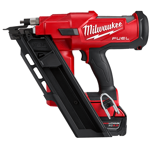 Milwaukee M18 FUEL™ 30 Degree Framing Nailer Kit, Model 2745-21* - Image 2