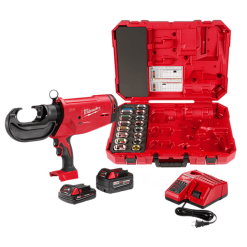 Milwaukee M18™ Force Logic™ 750 MCM Crimper Kit With EXACT™ #6 To 750 MCM Al Dies, Model 2779-750A*