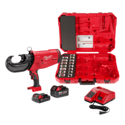 Milwaukee M18™ Force Logic™ 750 MCM Crimper Kit With EXACT™ #6 To 750 MCM Cu Dies, Model 2779-750C*