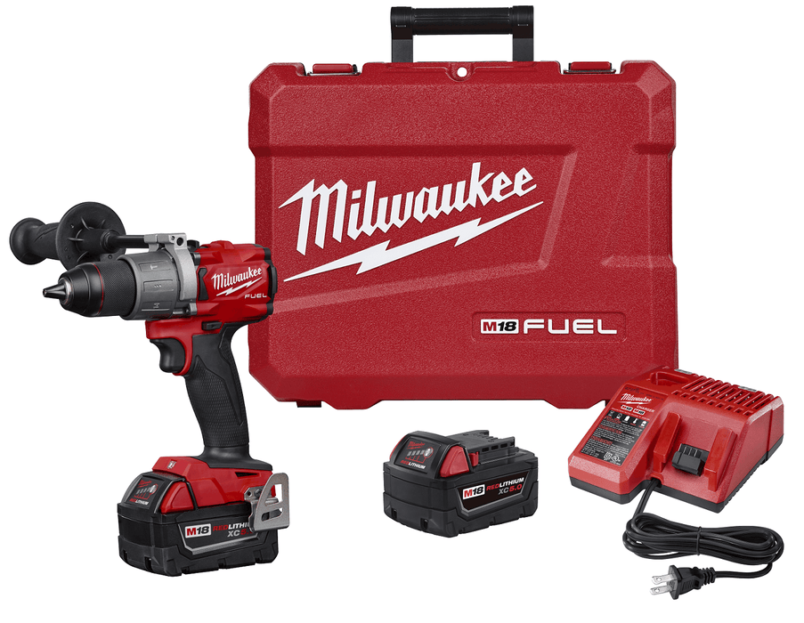 Milwaukee M18™ FUEL™ 1/2 In. Hammer Drill Kit, Model 2804-22