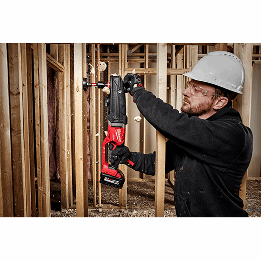 Milwaukee M18 FUEL™ Super Hawg™ Right Angle Drill With QUIKLOK™ 6.0 Kit, Model 2811-22* - Image 6