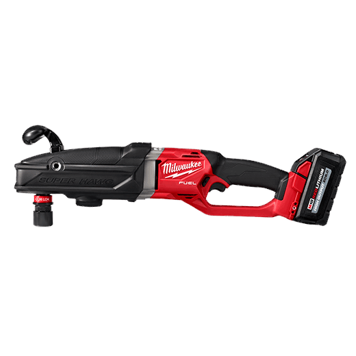 Milwaukee M18 FUEL™ Super Hawg™ Right Angle Drill With QUIKLOK™ 6.0 Kit, Model 2811-22* - Image 2