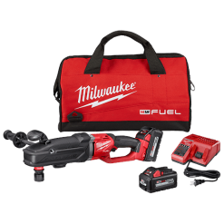 Milwaukee M18 FUEL™ Super Hawg™ Right Angle Drill With QUIKLOK™ 6.0 Kit, Model 2811-22*