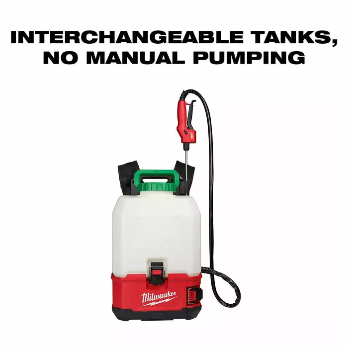 Milwaukee M18 SWITCH TANKâ„¢ 4 Gallon Backpack Sprayer Kit, Model 2820-21PS - Image 7