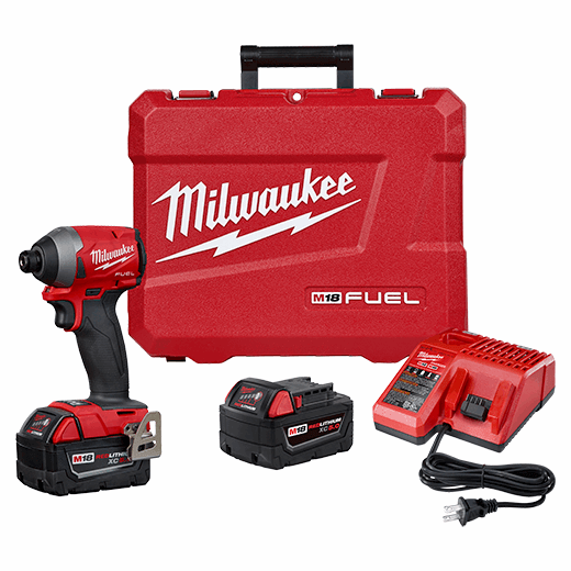 Milwaukee M18 FUEL™ 1/4 In. Hex Impact Driver XC Kit, Model 2853-22*