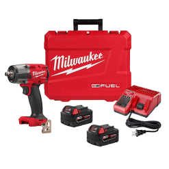 Milwaukee M18 FUEL™ 1/2 MidTorque Impact Wrench W/ Friction Ring Kit, Model 2962-22*