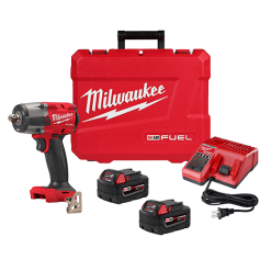 Milwaukee M18 FUEL™ 1/2 MidTorque Impact Wrench W/ Pin Detent Kit, Model 2962P-22*