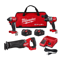 Milwaukee M18 FUEL™ 3Piece Combo Kit, Model 2998-23