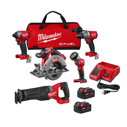 Milwaukee M18 FUELâ„¢ 5 Tool Combo Kit, Model 2998-25
