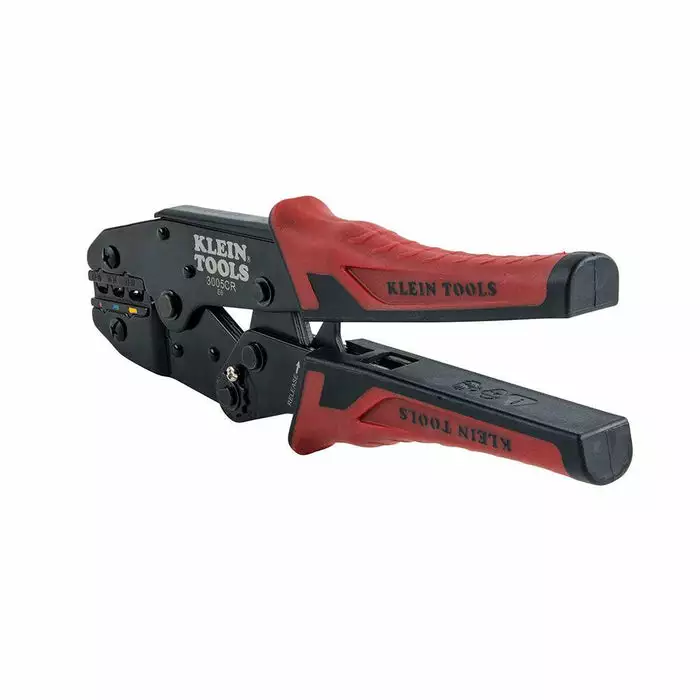Klein Tools Ratcheting Crimper, 10-22 AWG - Insulated Terminals, Model 3005CR - Image 2