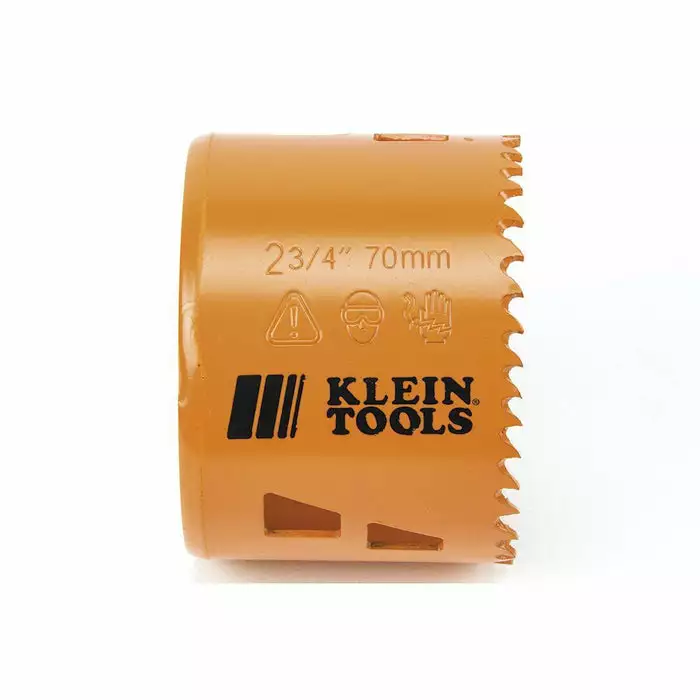 Klein Tools Bi-Metal Hole Saw, 2-3/4-Inch, Model 31944* - Image 4