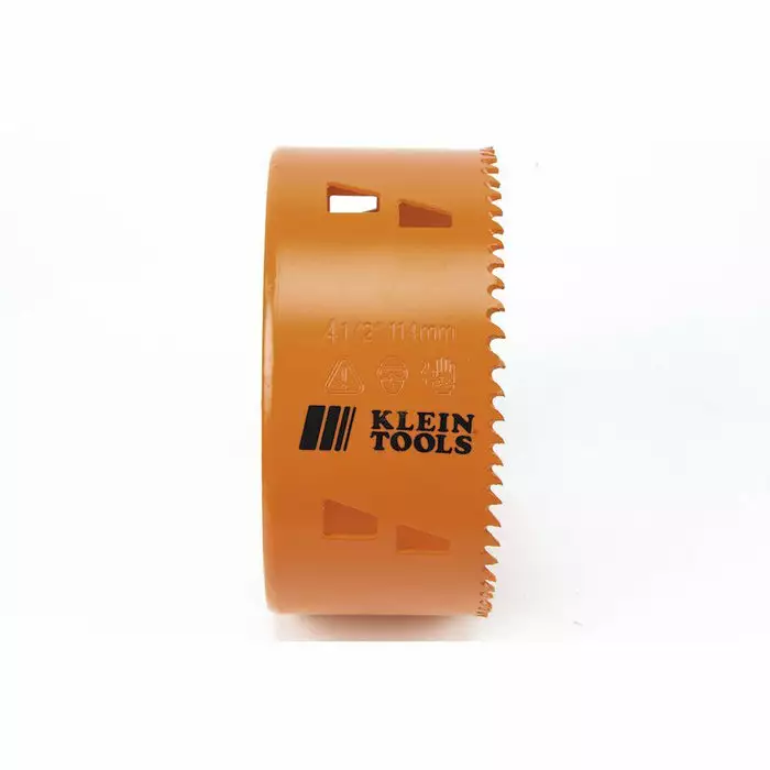 Klein Tools Bi-Metal Hole Saw, 4-1/2-Inch, Model 31972* - Image 4