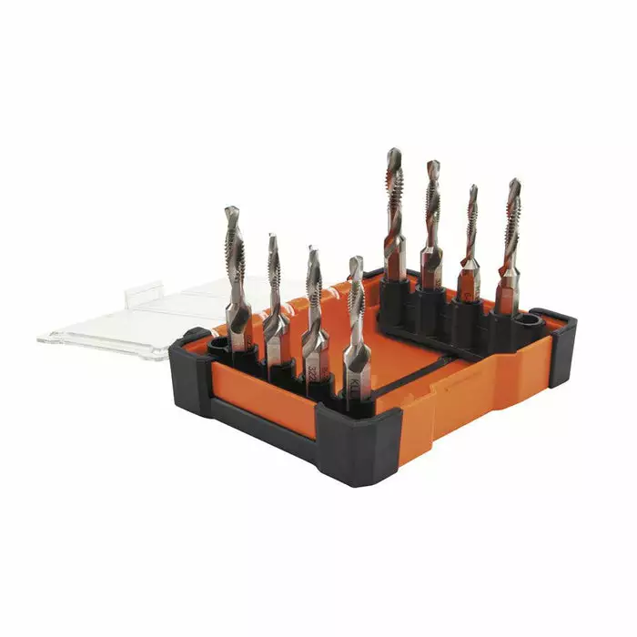 Klein Tools Drill Tap Tool Kit, 8-Piece, Model 32217 - Image 4