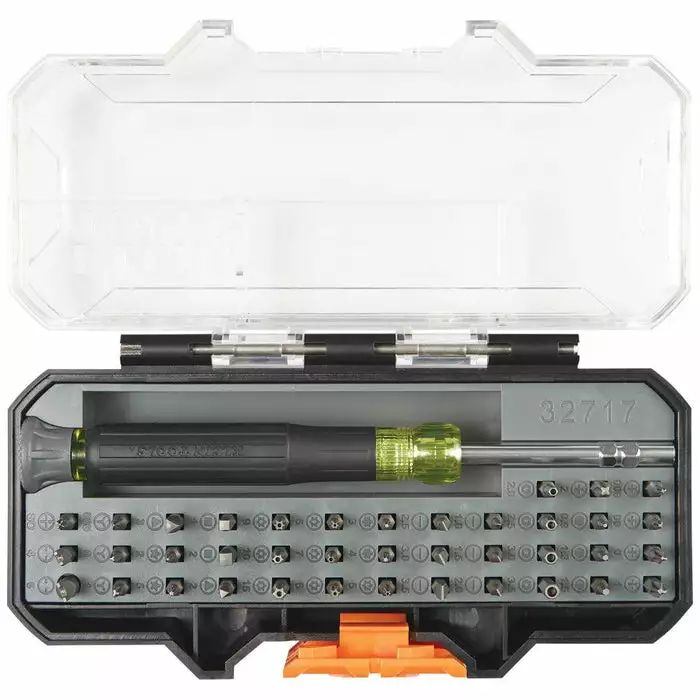 Klein Tools All-in-1 Precision Screwdriver Set With Case, Model 32717 - Image 3