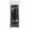 Klein Tools Cable Ties, Zip Ties, 50-Pound Tensile Strength, 7.75-Inch, Black, Model 450-200*