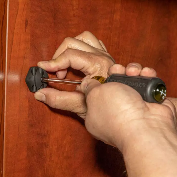 Klein Tools Self-Adhesive Cable Mounting Clips, 3 Slots (10-Pack), Model 450-410* - Image 6