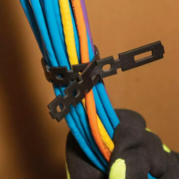 Klein Tools Stretch Cable Tie Roll, 75-Foot, Model 450-700* - Image 8