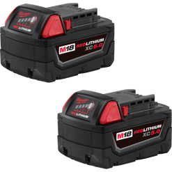 Milwaukee M18™ REDLITHIUM™ XC5.0 Battery Pack (2 Piece), Model 48-11-1852