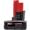 Milwaukee M12 Redlithium XC 4.0 Extended Capacity Battery, Model 48-11-2440