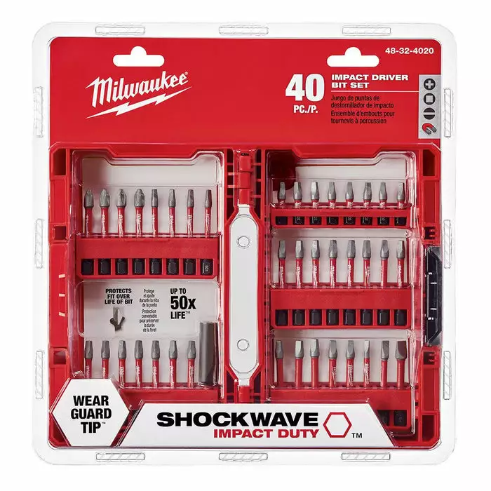 Milwaukee SHOCKWAVE™ 40-Piece Impact Drill And Drive Set, Model 48-32-4020 - Image 2