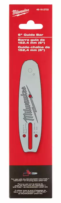 Milwaukee 6 In. Guide Bar, Model 49-16-2733 - Image 2