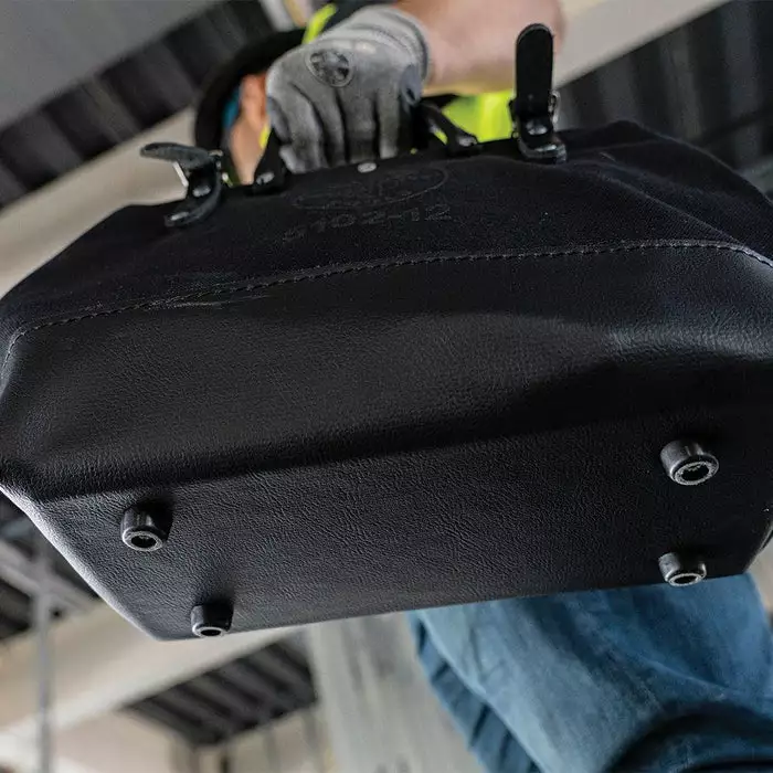 Klein Tools 12" Canvas Tool Bag, Black, Model 5102-12BLK* - Image 8