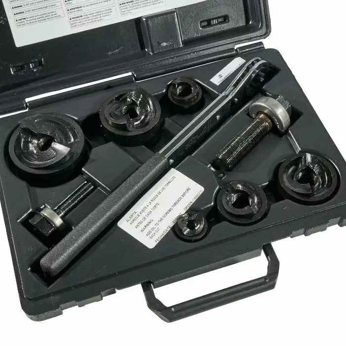 Klein Tools Knockout Punch Set With Wrench, Model 53732SEN* - Image 11