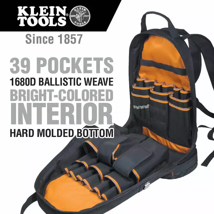 Klein Tools Tradesman Pro Backpack, Model 55421BP14 - Image 6