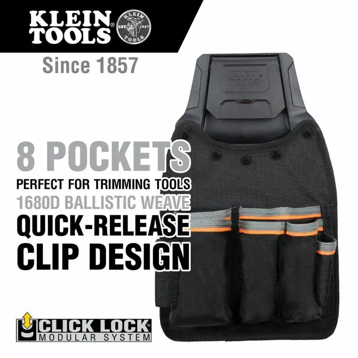 Klein Tools Tradesman Pro™ Modular Trimming Pouch With Belt Clip, Model 55914 - Image 7