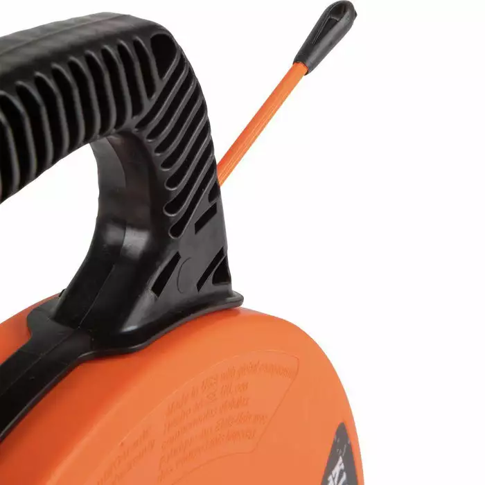 Klein Tools Multi-Groove Fiberglass Fish Tape With Nylon Tip, 100-Foot, Model 56383* - Image 3