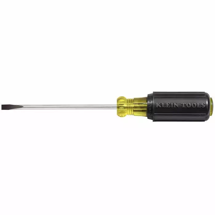 Klein Tools 3/16-Inch Cabinet Tip Screwdriver 4-Inch, Model 601-4